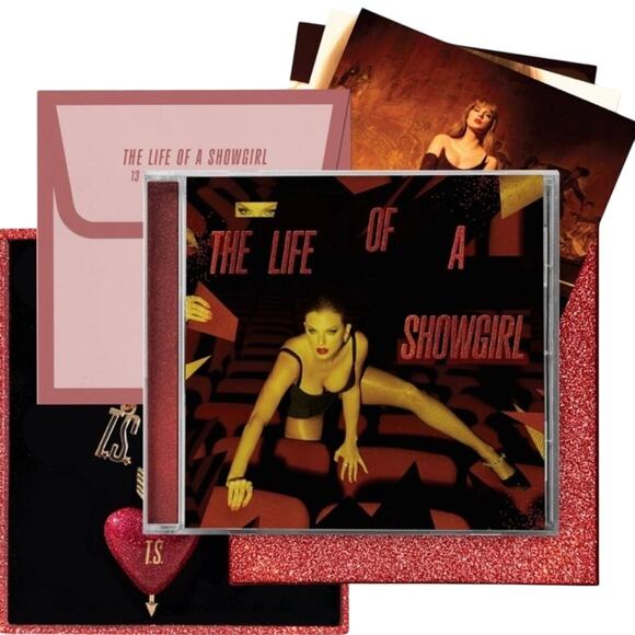 Taylor Swift The Life of a Showgirl Limited Release Deluxe CDs - Set of 4 - Picture 4 of 9